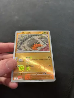 Pokemon TCG Dwebble 051/086 Master Ball Holo! NM Condition! See Description! - Image 3