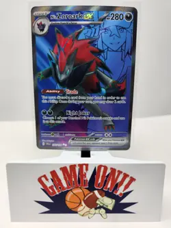 Pokemon N's Zoroark ex 175/159 Journey Together Ultra Rare - Image 1