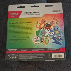 Pokemon First Partner Illustration Collection Series 1 Promo Box - Image 2