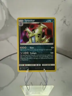 Tyranitar 87/168 Rare Celestial Storm Holo Pokemon NM - Image 1