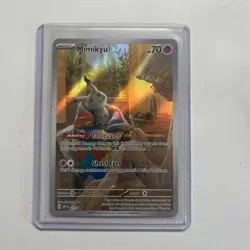 Pokemon TCG Mimikyu SVP075 Black Star Promo - Image 1