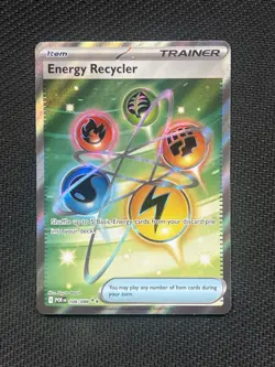 Pokemon Energy Recycler 108/088 NM Perfect Order POR Full Art Ultra Rare - Image 1