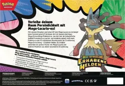 Pokemon Erhabene Helden Premium Poster Kollektion Lucario Deutsch | OVP, NEU - Image 2