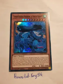 Yu-Gi-Oh ! Typhon radieux varuroon, le vortex vibrant DOOD-FR016 Super rare - Image 1