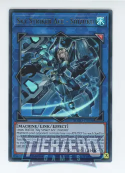 Yugioh Sky Striker Ace - Shizuku MAMA-EN006 Ultra Rare 1st Edition Near Mint - Image 1