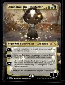 [MTG] Aminatou, the Fateshifter (Foil) (Showcase) (1421) (SLD) NM - Image 1
