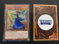 Yugioh The Iris Swordsoul Secret Rare 1st Edition Near Mint DAMA-EN009 - Image 1