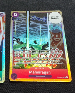 One Piece Card Game Carte Holo Mamaragan OP15-078 SR FR Mint 2026 - Image 1