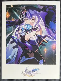 Honkai Star Rail Black Swan Anime Polaroid Doujin Card v1 - Image 1