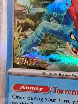 Temporal Forces Sealed Staff Prerelease Promo Pokemon 4 Cards NM - Image 2