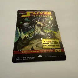Sliver Overlord FOIL 128 Showcase EOE Special Guest SPG MTG Mythic Unplayed Mint - Image 5