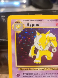 Pokemon TCG Hypno Fossil 8/62 Holo Unlimited Holo Rare - Image 2