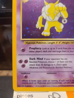 Pokemon TCG Hypno Fossil 8/62 Holo Unlimited Holo Rare - Image 5