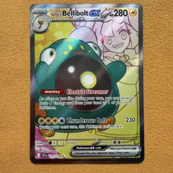 💕Ionos Bellibolt💕 EX Pokemon Scarlet Violet Journey Together 172/159 Full Art - Image 1