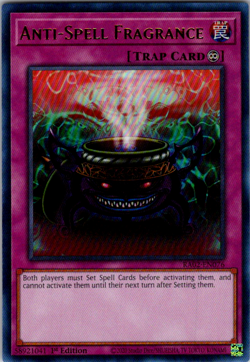 YuGiOh! - Anti-Spell Fragrance RA02-EN076 Secret Rare 1st Edition Near Mint - Image 1