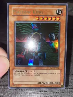 Carte Yu-gi-oh! Machine King EM1-EN001 Ultra Rare Anglais Occasion - Image 3