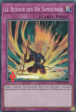♦Yu-Gi-Oh!♦ Le Retour des Six Samourais (Samurai) : SPWA-FR052 -VF/Super Rare- - Image 1