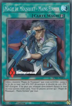 ♦Yu-Gi-Oh!♦ Magie de Mousquetaire - Mains Fermes : SPWA-FR023 -VF/Super Rare- - Image 1