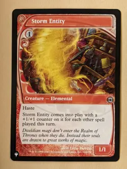 STORM ENTITY-MTG:FUTURE SIGHT-UNCOMMON 122/180 - Image 1