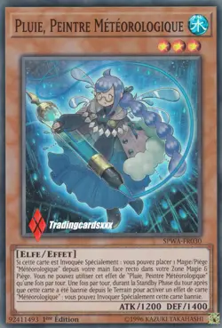 ♦Yu-Gi-Oh!♦ Pluie, Peinture Meteorologique (Rain) : SPWA-FR030 -VF/Super Rare- - Image 1