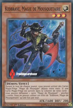 ♦Yu-Gi-Oh!♦ Kidbrave, Magie de Mousquetaire : SPWA-FR018 -VF/Super Rare- - Image 1