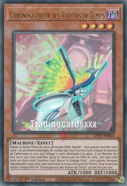 Yu-Gi-Oh! Chronogistreur des Voleurs de Temps : UR GFTP-FR063 - Image 1