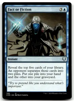 MTG Fact or Fiction U Commander Legends 396 LP - Image 1