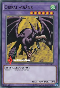 ♦Yu-Gi-Oh!♦ Oiseau-Crane (Skullbird) : OP02-FR022 -VF/COMMUNE- - Image 1