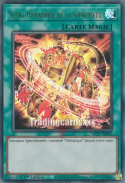 Yu-Gi-Oh! Sceau Hieratique de la Suprematie : UR GFTP-FR055 - Image 1