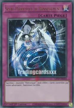 Yu-Gi-Oh! Sceau Hieratique du Bannissement : UR GFTP-FR056 - Image 1