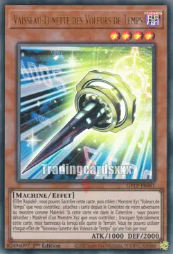 Yu-Gi-Oh! Vaisseau-Lunette des Voleurs de Temps : UR GFTP-FR061 - Image 1