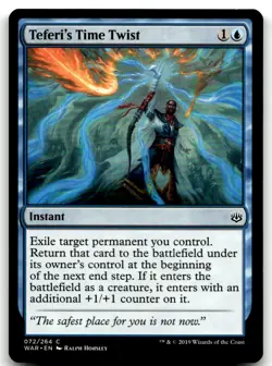 MTG Teferi's Time Twist C War of the Spark 72 LP - Image 1
