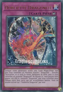 Yu-Gi-Oh! Oubliette Dragunite : UR GFTP-FR042 - Image 1