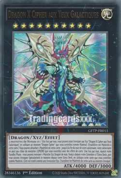 Yu-Gi-Oh! Dragon X Cypher au Yeux Galactiques : UR GFTP-FR011 - Image 1