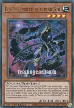 Yu-Gi-Oh! Don Marionnette de l'Ombre Neh : UR GFTP-FR006 - Image 1