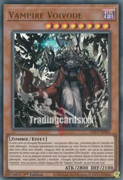 Yu-Gi-Oh! Vampire Voivode : UR GFTP-FR001 - Image 1