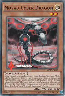 ♦Yu-Gi-Oh!♦ Noyau Cyber Dragon (Core) : OP02-FR018 -VF/COMMUNE- - Image 1