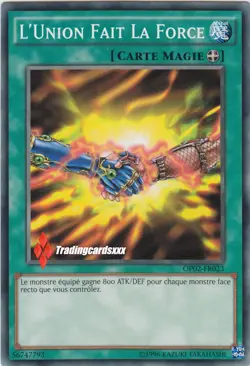♦Yu-Gi-Oh!♦ L'Union Fait La Force (United We Stand) : OP02-FR023 -VF/COMMUNE - Image 1