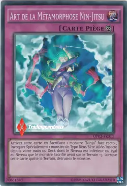 ♦Yu-Gi-Oh!♦ Art de la Metamorphose Nin-Jitsu : OP02-FR011 -VF/SUPER RARE- - Image 1