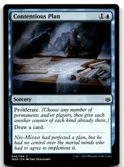 MTG Contentious Plan C War of the Spark 46 LP - Image 1