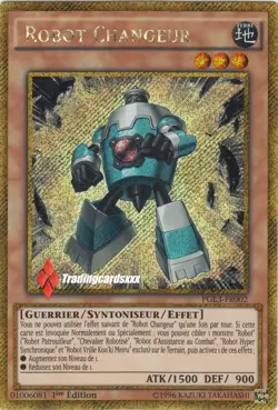 ♦Yu-Gi-Oh!♦ Robot Changeur (Junk Changer) : PGL3-FR002 -VF/GOLD SECRET- - Image 1
