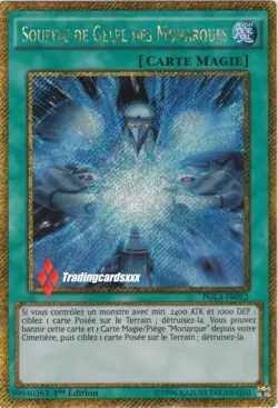 ♦Yu-Gi-Oh!♦ Souffle de Gelee des Monarques : PGL3-FR012 -VF/GOLD SECRET RARE- - Image 1