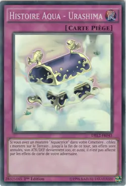 ♦Yu-Gi-Oh!♦ Histoire Aqua - Urashima (Aquactrice) : DRL2-FR045 -VF/SUPER RARE- - Image 1