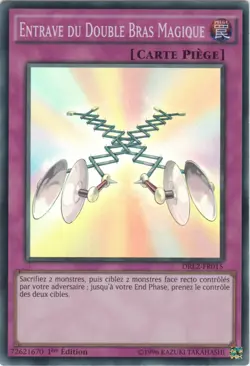 ♦Yu-Gi-Oh!♦ Entrave du Double Bras Magique : DRL2-FR015 -VF/SUPER RARE- - Image 1