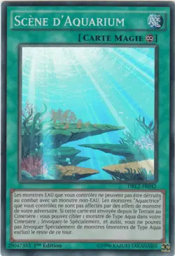 ♦Yu-Gi-Oh!♦ Scene d'Aquarium/Stage (Aquactrice) : DRL2-FR042 -VF/SUPER RARE- - Image 1