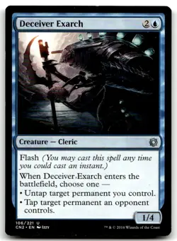 MTG Deceiver Exarch U Conspiracy: Take the Crown 106 MP - Image 1