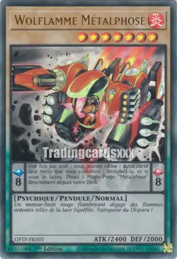 Yu-Gi-Oh! Wolflamme Metalphose : UR GFTP-FR103 - Image 1