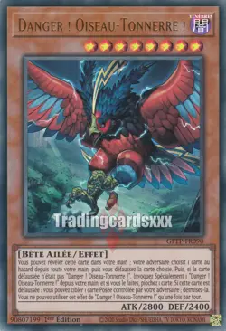 Yu-Gi-Oh! Danger ! Oiseau-Tonnerre ! : UR GFTP-FR090 - Image 1