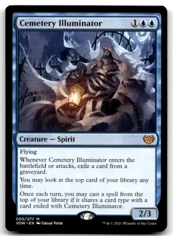 MTG Cemetery Illuminator M Innistrad: Crimson Vow 50 LP - Image 1