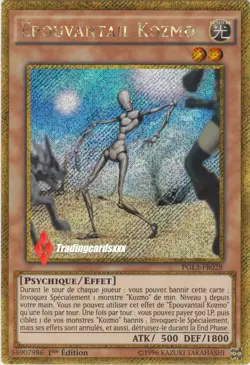 ♦Yu-Gi-Oh!♦ Epouvantail Kozmo (Strawman) : PGL3-FR028 -VF/GOLD SECRET RARE- - Image 1